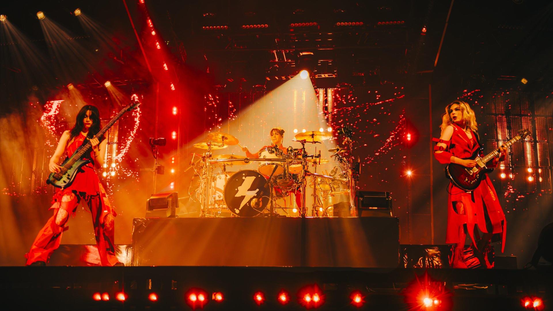 The Warning in concert